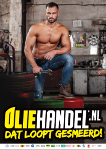 Oliehandel.nl Mannenkalender