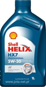 Shell Helix HX7 Professional AF 5W30 1L