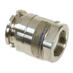 MANN Elaflex lekvrije tegennippel RVS 1½